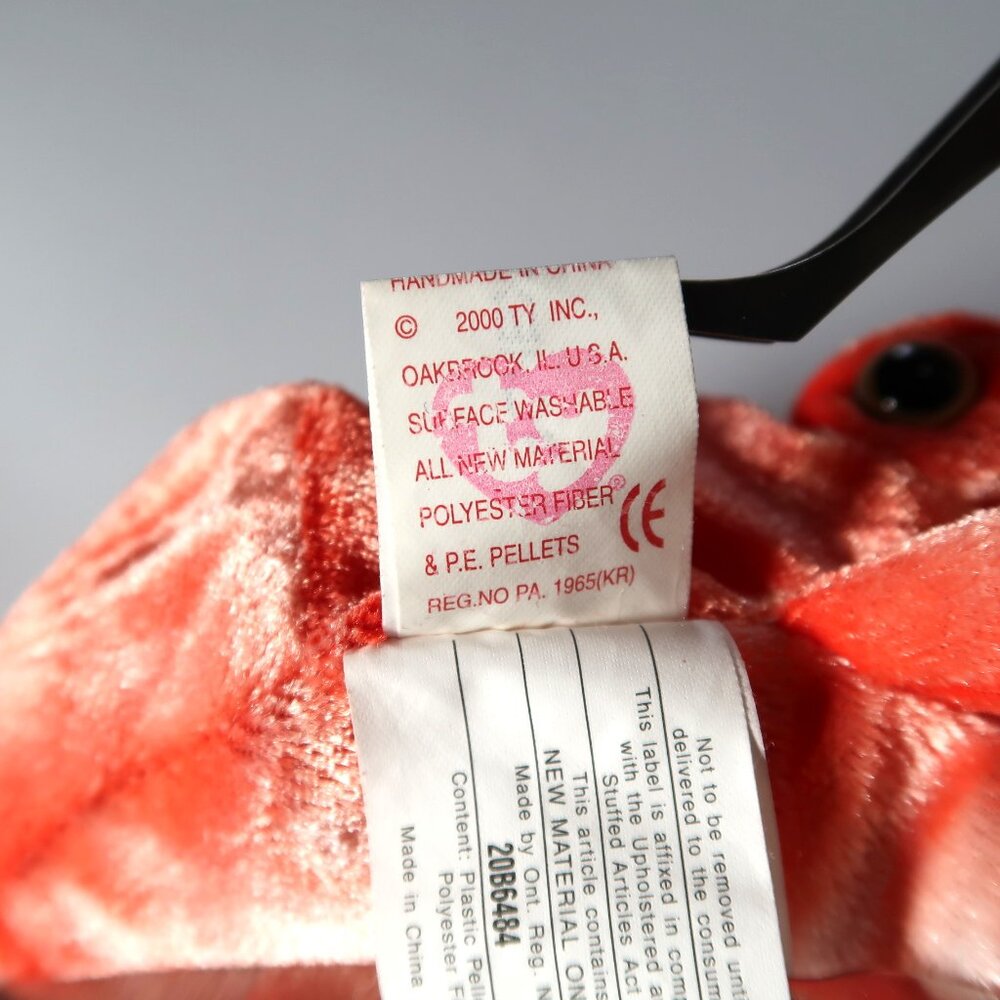 TY Beanie Baby - Wiggly the Squid | Tush Tag Wear | Retired | Rare | Vintage - Picture 11 of 16